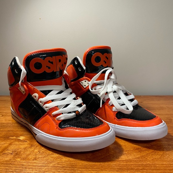 osiris orange shoes